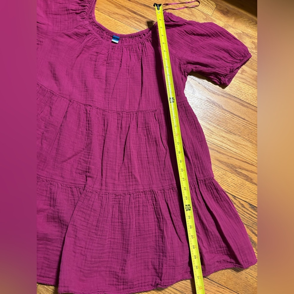 Old Navy Women’s Berry colored Casual Dress - Picture 5 of 8
